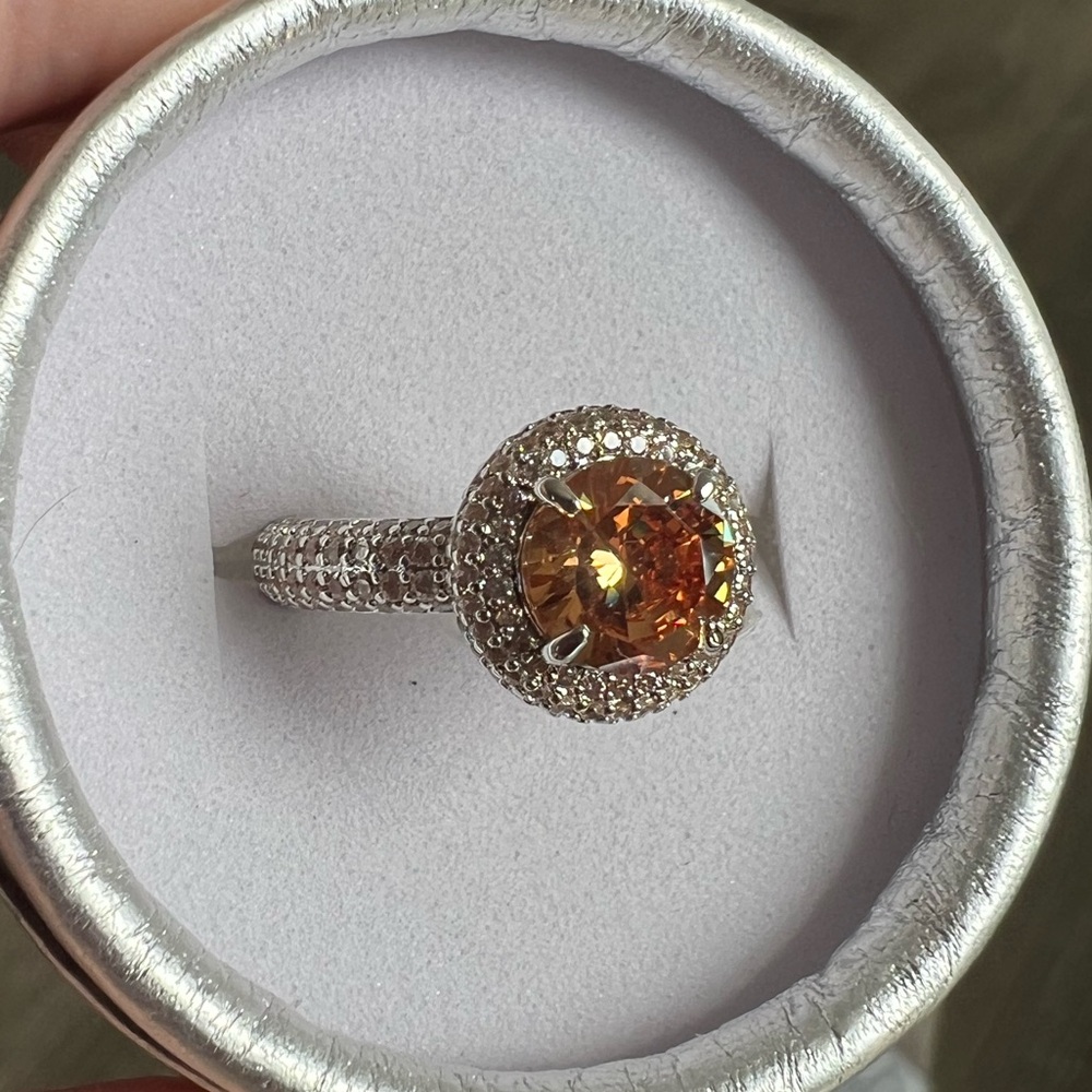 BP smokey topaz ring 7 Admiring you